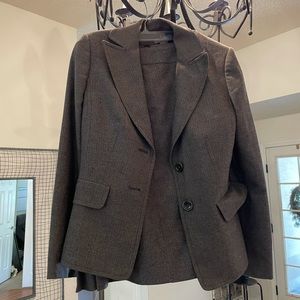 Beautiful Ann Taylor two-piece suit in Taupe.